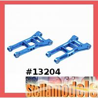 13204 Alloy Front Lower Arms for TA06