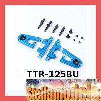 TTR-125BU Aluminum Adjustable Front Upper Arm Set for TT-01, TT-01 Type-E