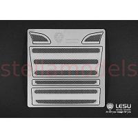 Grille mesh for 1/14 R/C Scania R470 R620 Highline (Silver Square) [LESU K-1601A-S]