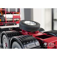 Spare wheel/tire for coupler mounting on 1/14 Tractor Trucks (G-6119) [LESU]