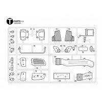 T Parts Bag for TAMIYA 1/14 R/C Mercedes-Benz Arocs [TAMIYA]