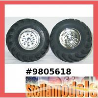 9805618 Front Tire & Wheel (L & R, 1pc. each)