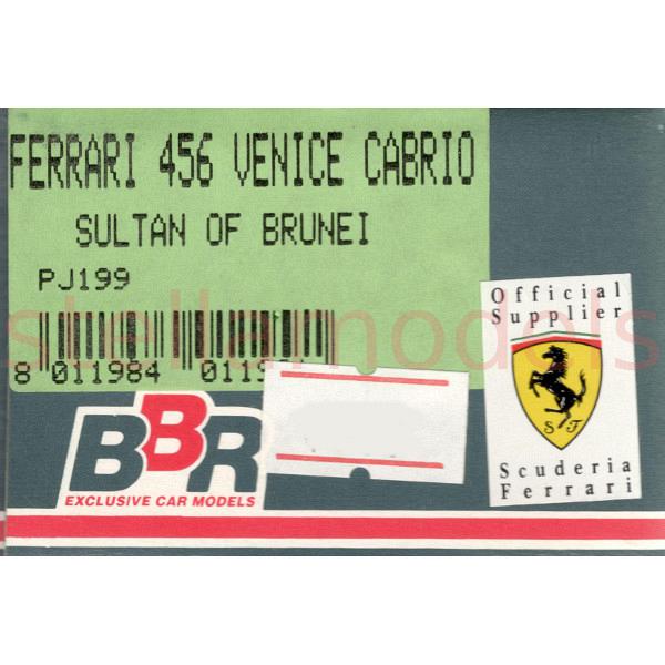1/43 Ferrari 456 Venice Cabrio Sultan of Brunei (PJ199) | stellamodels