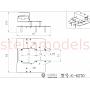 Mechanism deck and battery holder for TAMIYA Scania 770S (G-62470) [LESU] 11